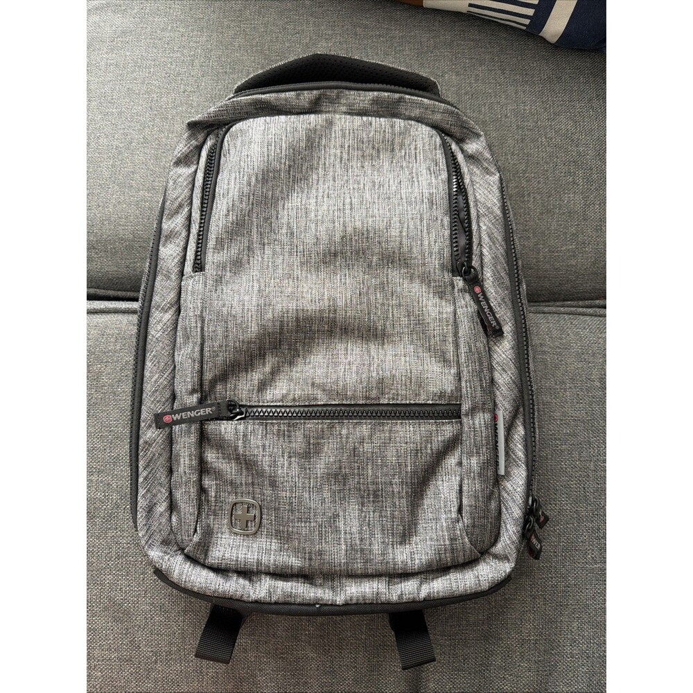 Wenger Gray Swiss Gear Multiple Pockets Laptop Bag Backpack